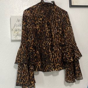 Leopard Blouse